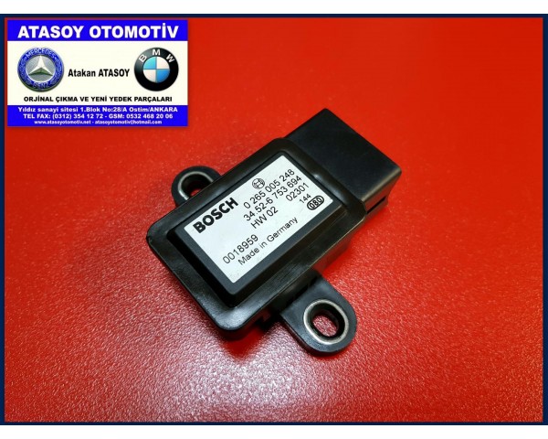 BMW E53 X5 SAVURMA SENSÖRÜ 0265005248 - 0265005215 - 34526753694 - 34521165292 - 0 265 005 248 - 0 265 005 215 - 34.52-6 753 694 - 34.52-1 165 292 - 6753694 - 1165292 BMW SAVRULMA SENSÖRÜ